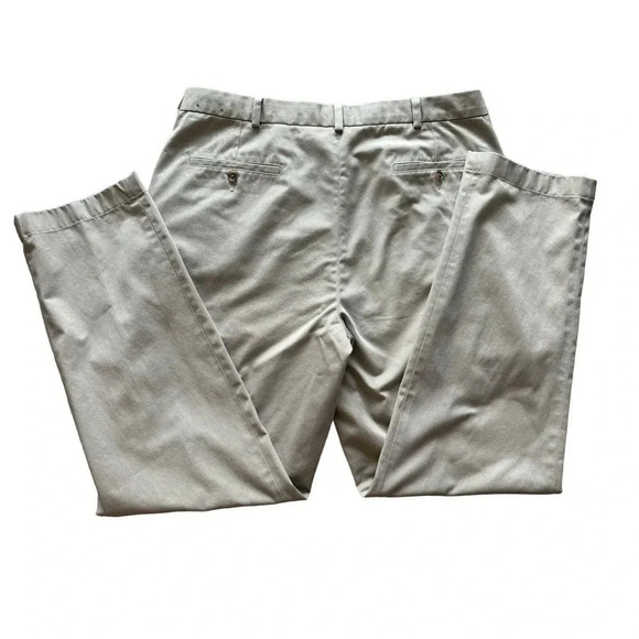 Brooks Brothers Men's Size W40/L34 Khaki Clark Lightweight Advantage Chino Pants - Picture 6 of 12